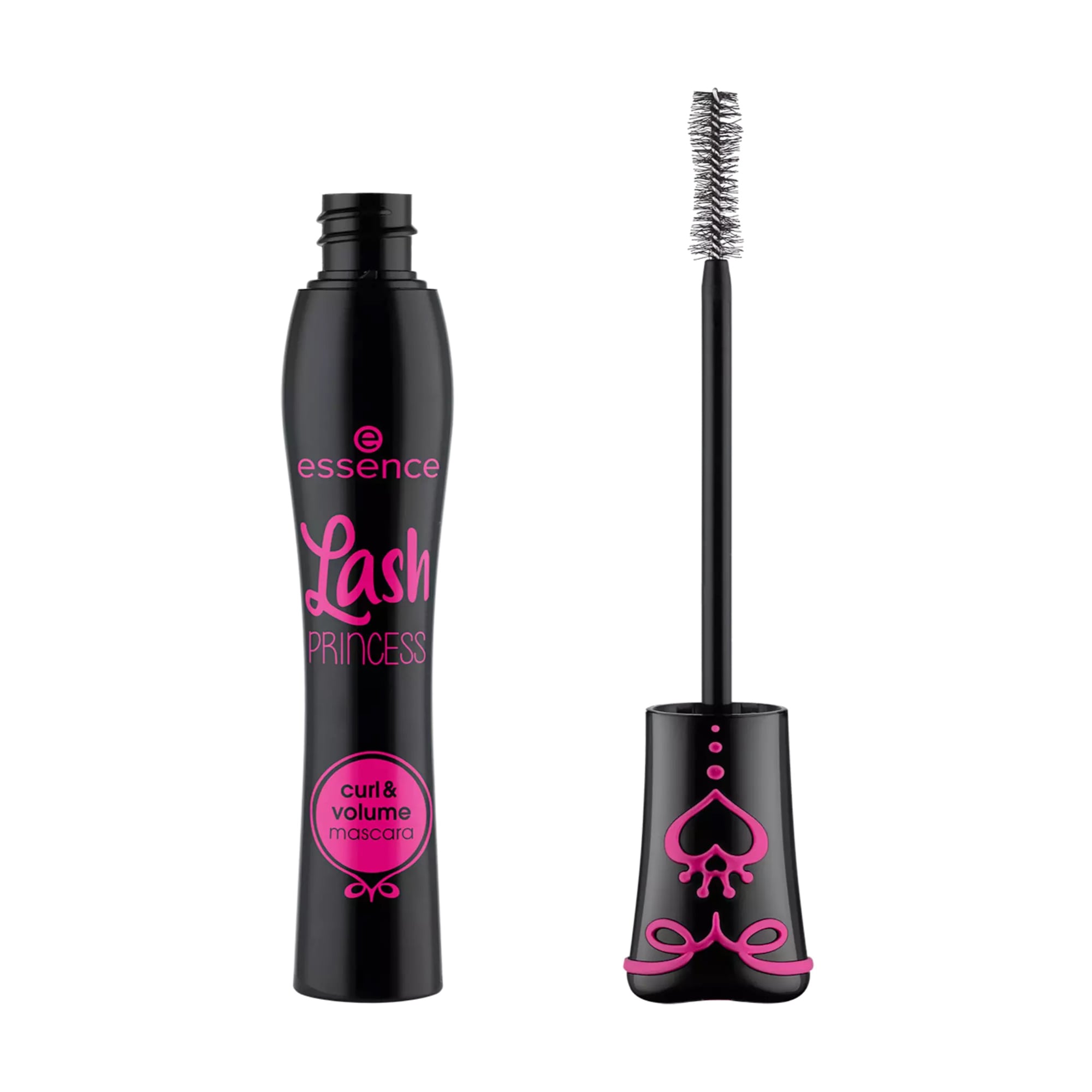 Туш для вій Essence Lash Princess Curl &amp; Volume Mascara з ефектом підкручування та об'єму, 12 мл